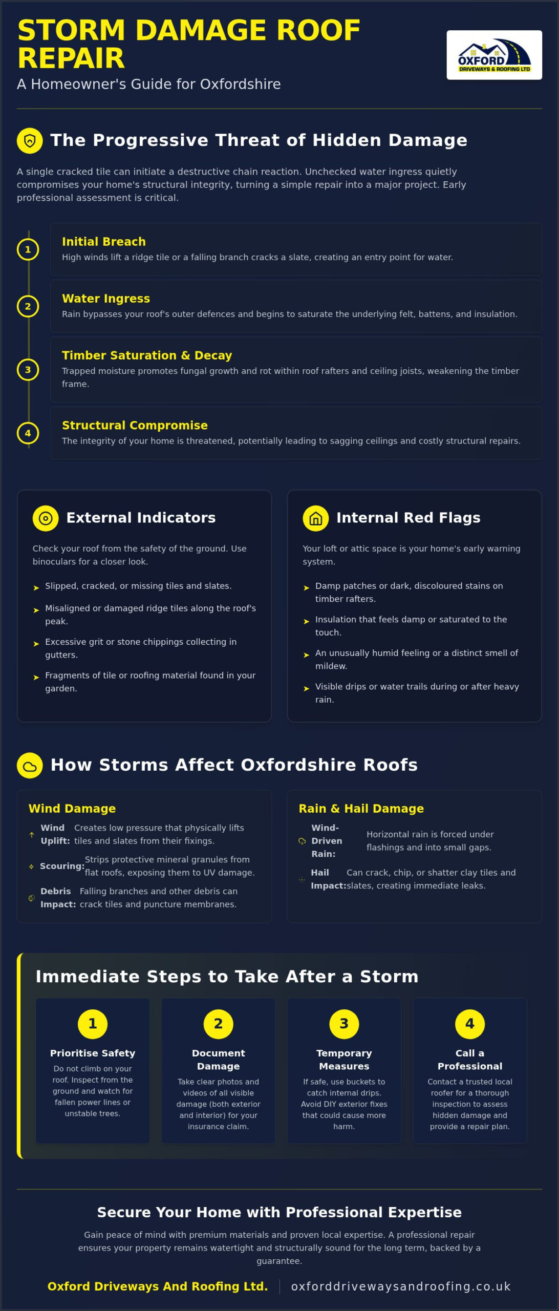 Storm Damage Roof Repair in Oxford: A Comprehensive Guide to Recovery